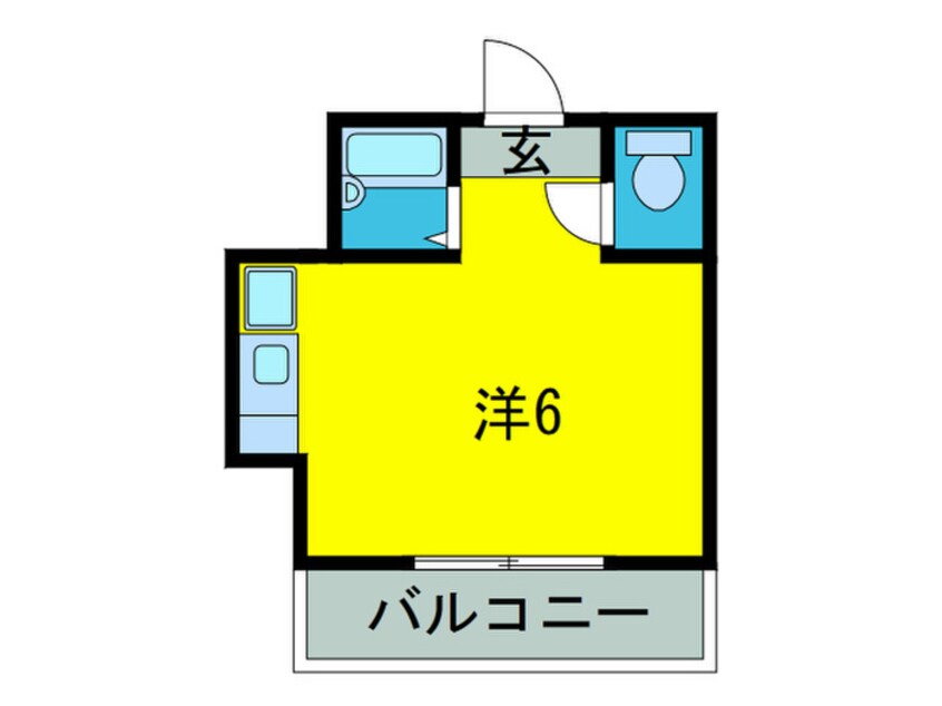 間取図 メゾン北花田