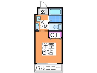 間取図 メゾン北花田