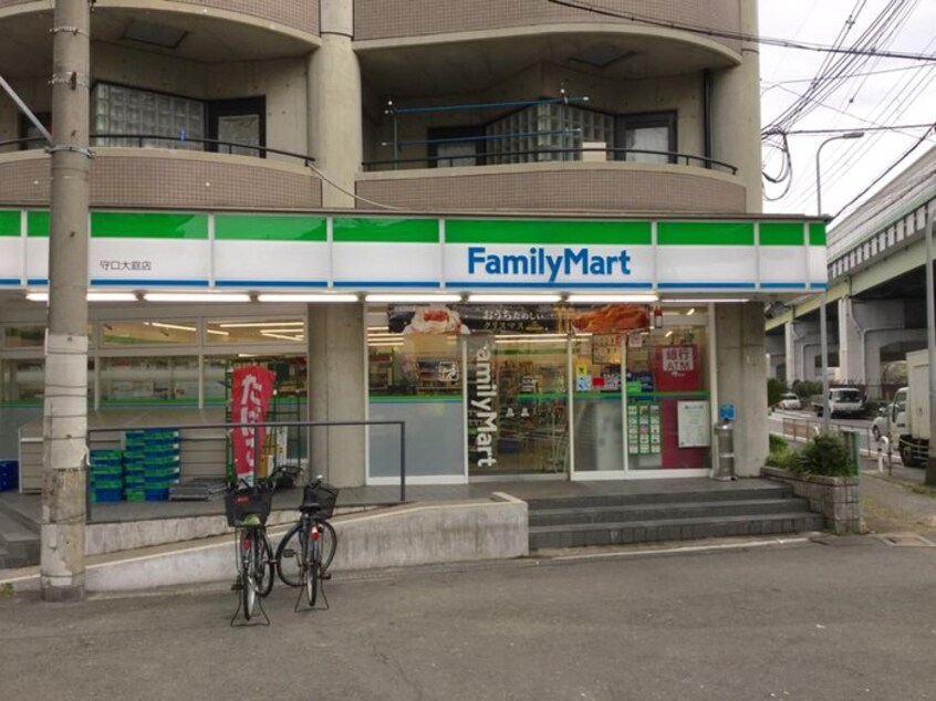 ファミリーマート守口大庭店(コンビニ)まで400m ノルテ・コンドミニオ