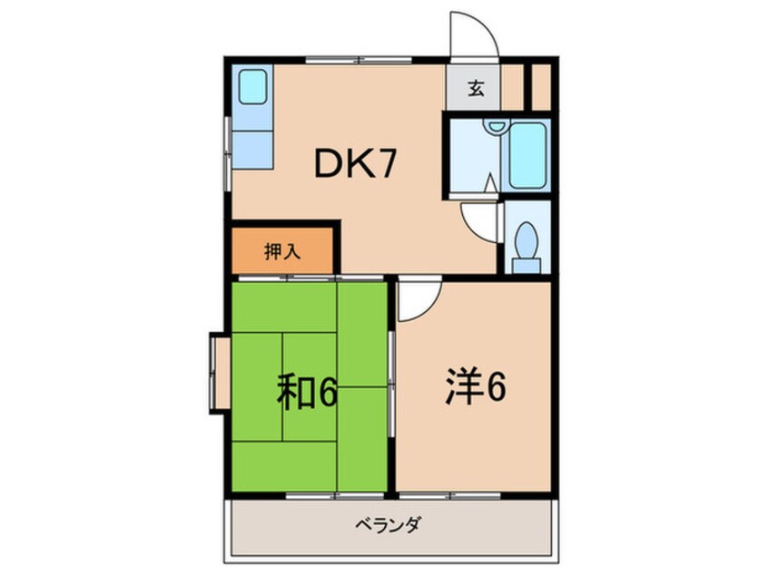 間取図 枝吉アバンティ－