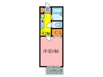 間取図 ロ－ズハイツ山本