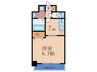 S-FORT福島LaLuna 1Kの間取り