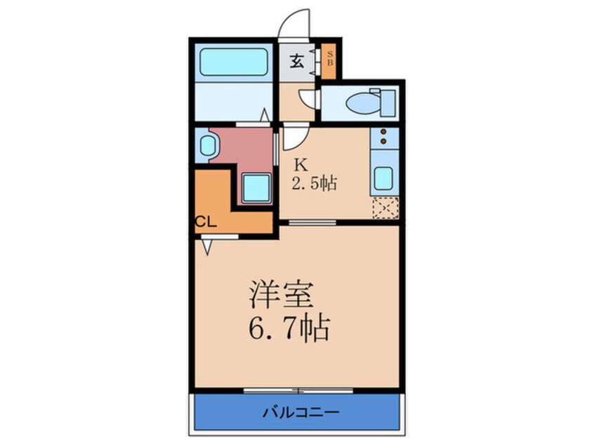 間取図 S-FORT福島LaLuna