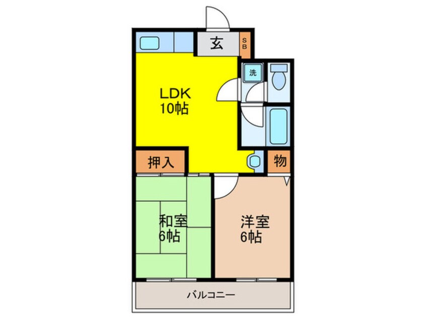 間取図 プリンスビル