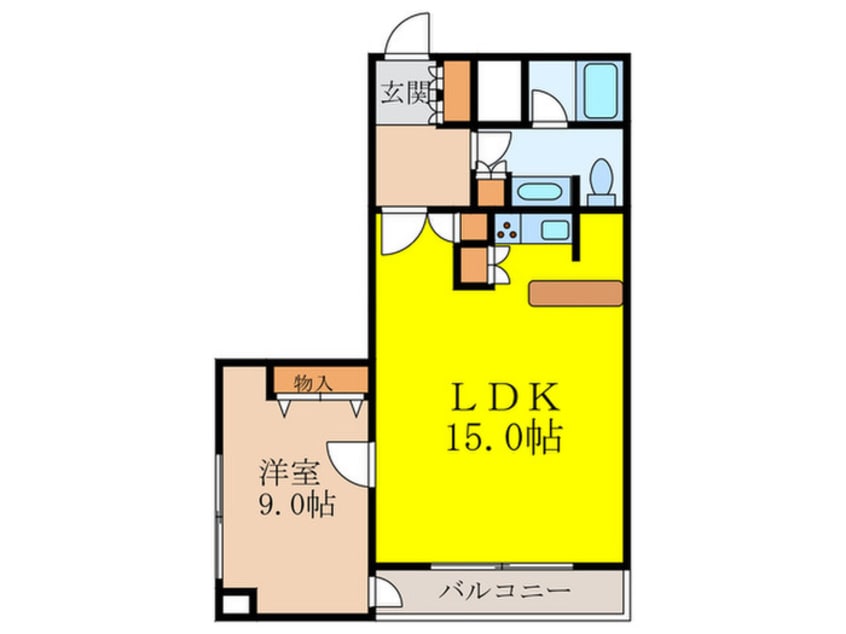 間取図 フローラルセントランド