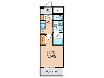 間取図 ＮＥＸＴ　ＳＴＡＧＥ本町