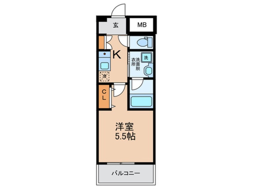 間取図 ＮＥＸＴ　ＳＴＡＧＥ本町