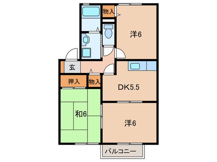 間取り図 ヴァンコリ－ヌ