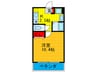 Ｍ　ＰＬＡＺＡ守口東 1Kの間取り