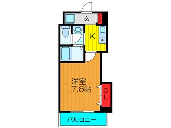 間取図 Ｍ　ＰＬＡＺＡ守口東