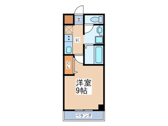 間取図 ヴィラペントハウス京橋Ⅳ