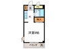 第２山本マンション 1Kの間取り