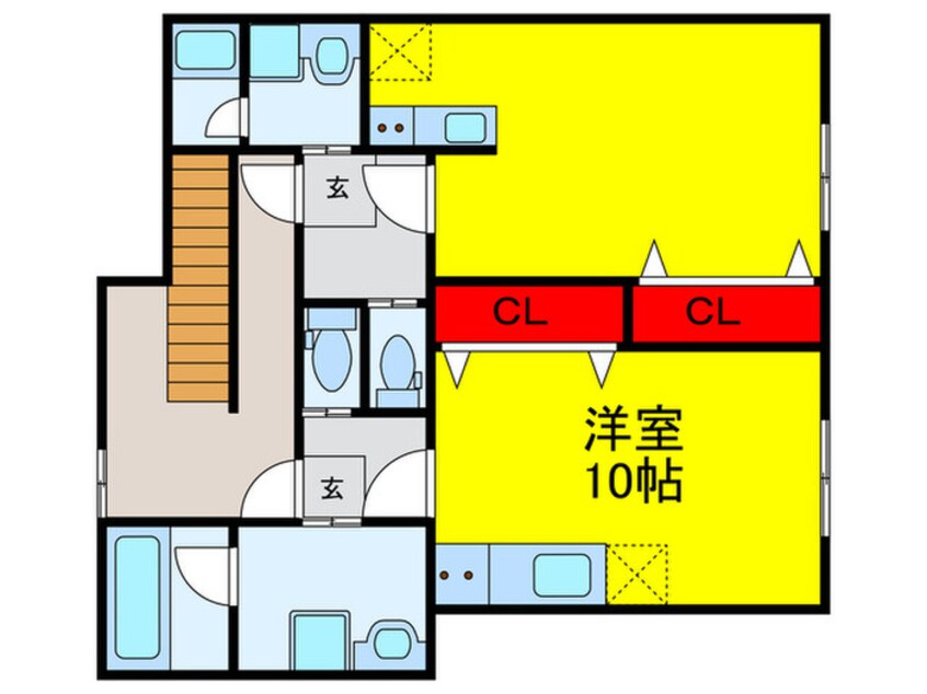 間取図 mia小花