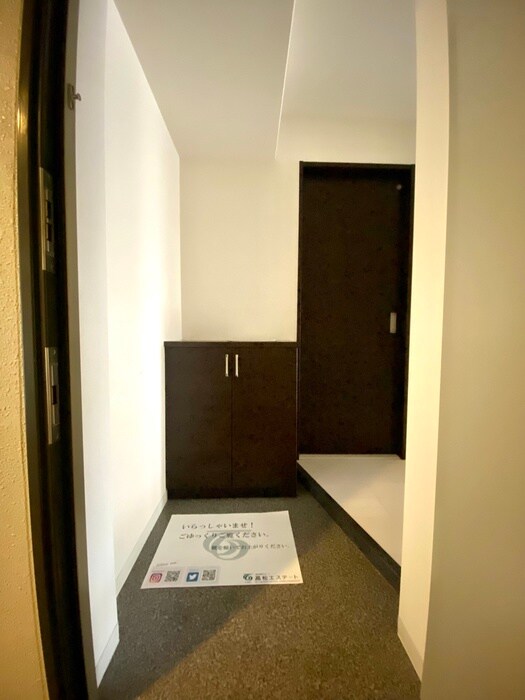 玄関 アーベル更紗北堀江