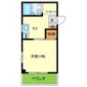 メゾンヒカリ 1Kの間取り