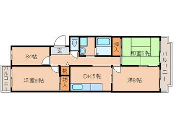 間取図 Ｔ・アブニール