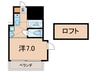 ＹＤビル 1Rの間取り
