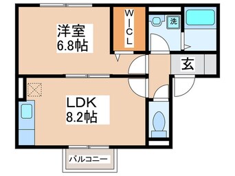 間取図 パレス向日葵