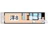 Ｒ・Ｉ・Ｎコ－ト巽東 1Rの間取り