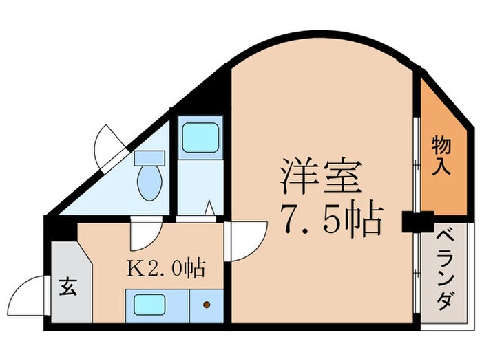 間取り図 ＣＳガーデン山科