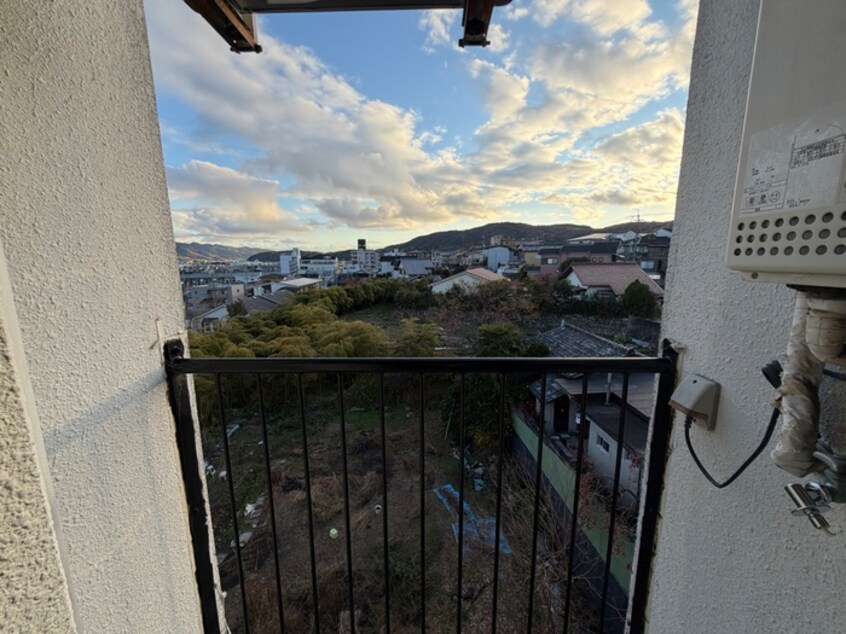 室内からの展望 ＣＳガーデン山科