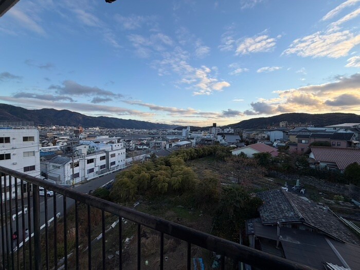 室内からの展望 ＣＳガーデン山科