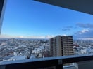室内からの展望 ステイト阿倍野