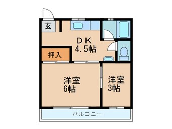 間取図 葵コ－ポ