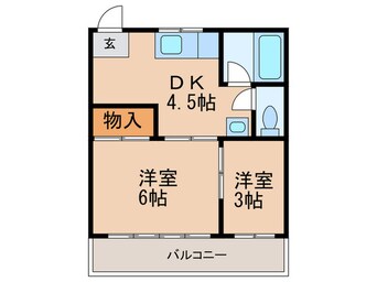 間取図 葵コ－ポ