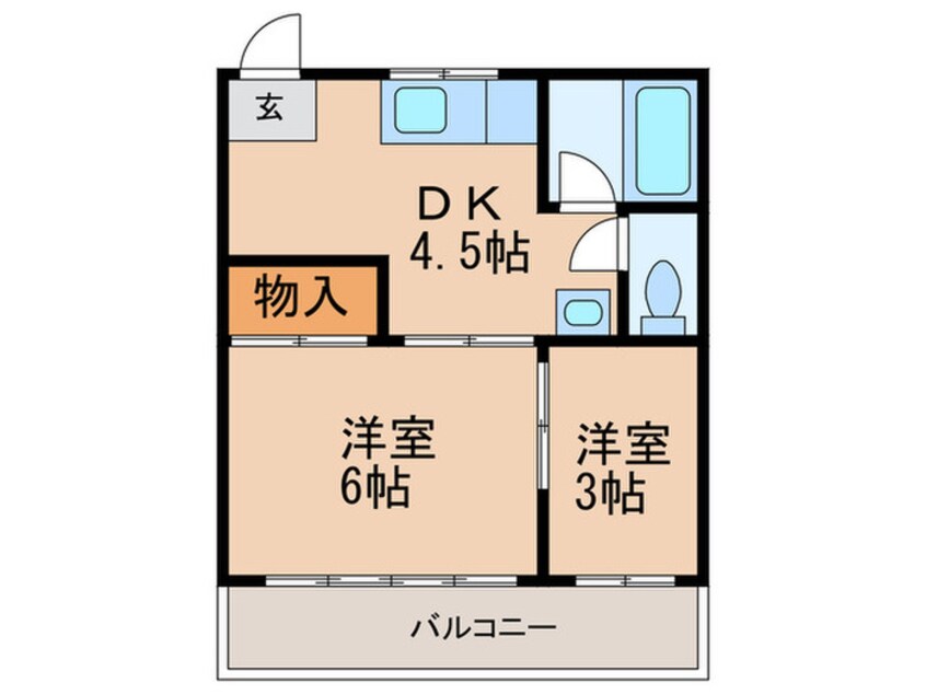 間取図 葵コ－ポ