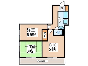 間取図 ビーアップメゾン