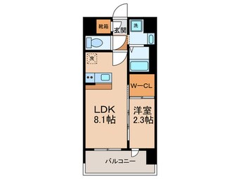 間取図 セレニテ十三ミラク