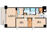 仮）LiveCasa西宮 2LDKの間取り