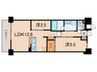 仮）LiveCasa西宮 2LDKの間取り