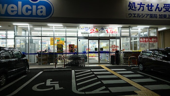 ウエルシア加東上中店(ドラッグストア)まで239m カモミールⅠ