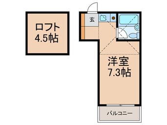 間取図 ヴィラ六甲道