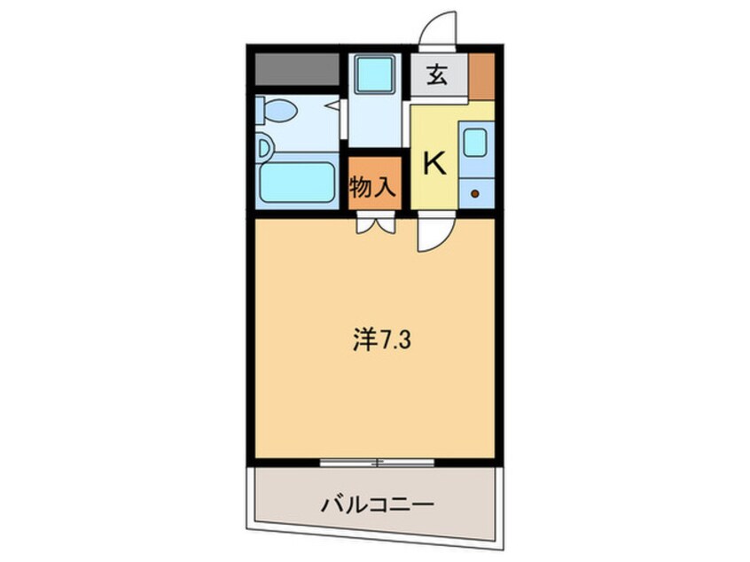 間取図 ブランドール御影