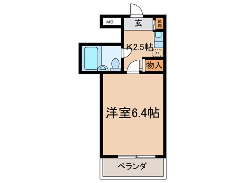 間取図 中村マンションＡ