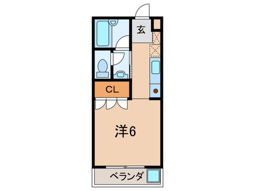 間取図 Fiorente　KOBE　Ⅴ