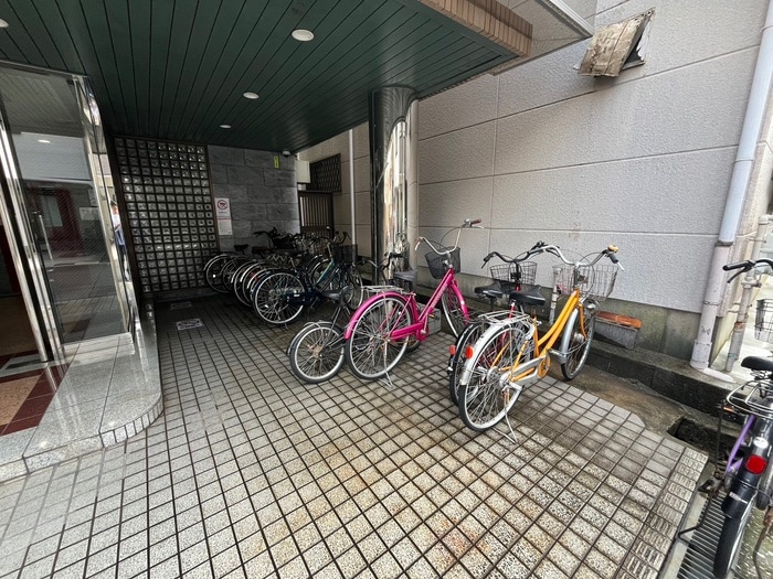駐輪場 アスカマンション
