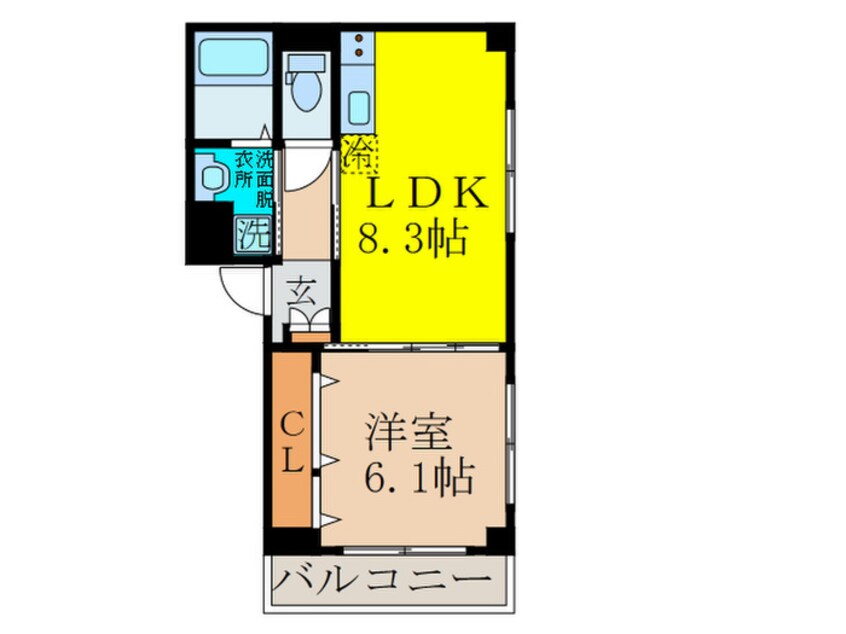 間取図 CasaLaurora