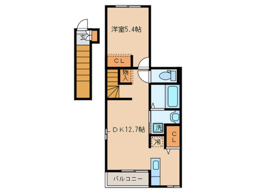 間取図 サンリット北大路