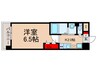 Luxe布施東2 1Kの間取り
