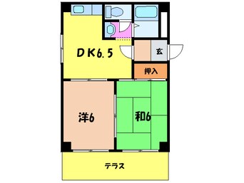 間取図 江上イエム