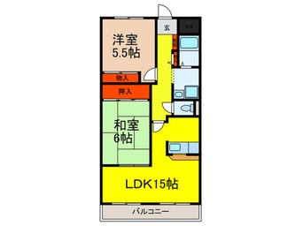 間取図 エクシング青山
