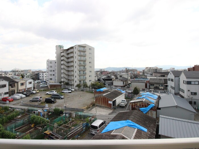 室内からの展望 ルミエールハイツ守口