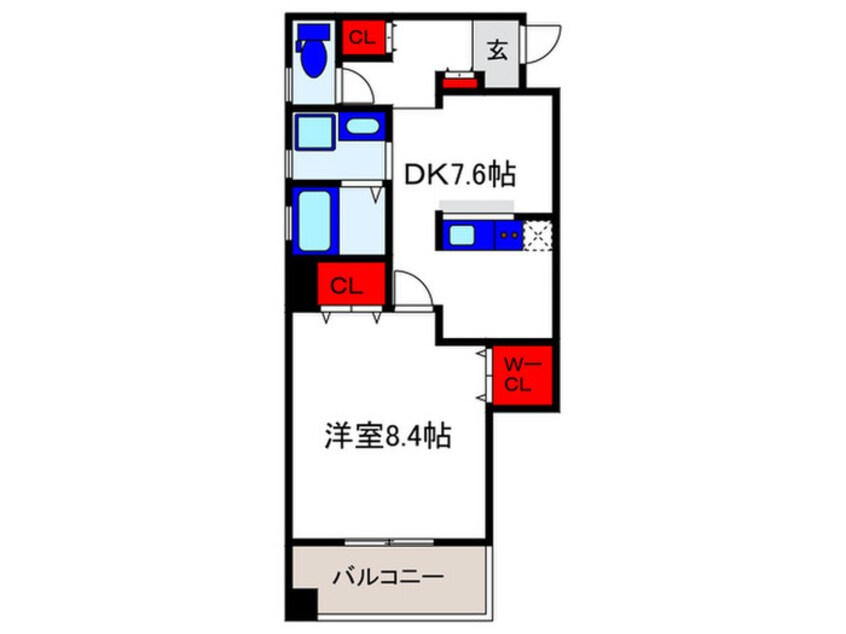 間取図 Ｐｒｅｓｃｅｌｔｏ
