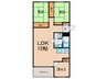 芦屋浜第二住宅第六壱号棟(2324) 3LDKの間取り