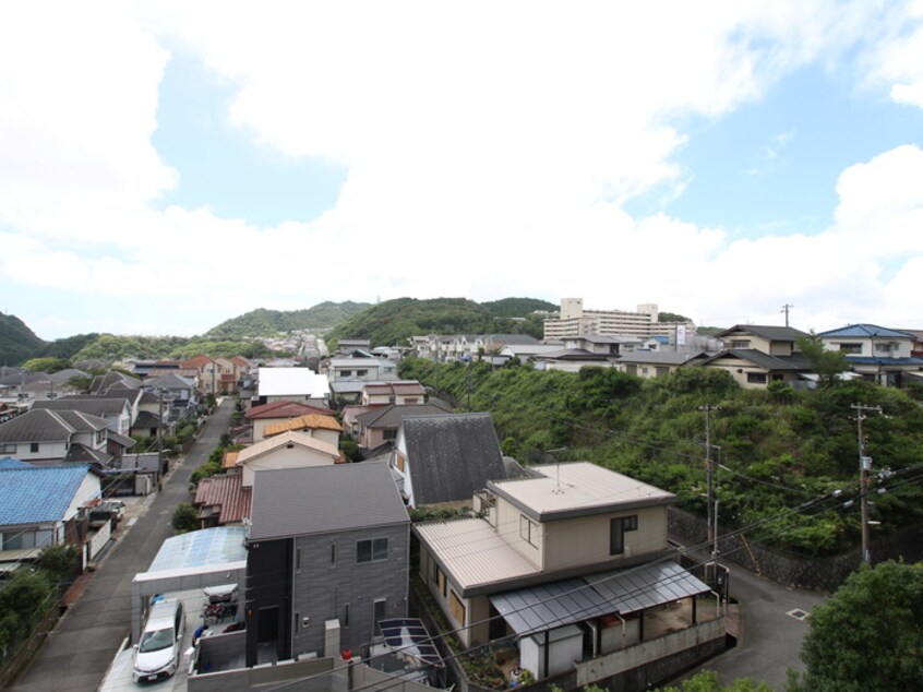 室内からの展望 サイコート鈴蘭台