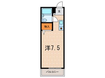 間取図 ﾌﾟﾚｱﾃﾞｽ夙川